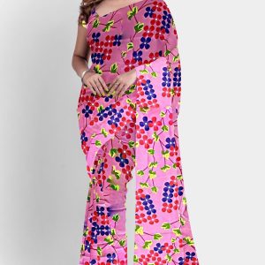 New digital printed saree
